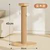 Tabla Rascadora para Gatos con Rascador, Columna Rascadora de Sisal Resistente al Desgaste y que no Suelta Pelusa, Juguete Rascador para Gatos, Estructura para Trepar Gatos para Auto-Placer y Alivio del Aburrimiento