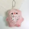 Lindo Colgante de Muñeca Cerdo Conejo Babero Accesorios Conejo Rubor Colgantes de Bolso Pequeño Regalo