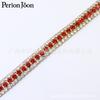 Adesivo hot melt cor 1CM largura corrente de garra de três fileiras corrente de strass corrente de ferro para colar DIY corrente decorativa para sapato feminino acessórios decorativos atacado