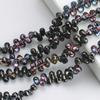 Accesorios de Joyería DIY Gradiente 6*9mm Gota de Agua Accesorios para el Cabello Accesorios para Horquillas Material para Pendientes Cuentas Sueltas de Vidrio Cuentas de Gota de Agua