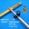 Faca de Empurrar de Vidro Cortador de Vidro em Forma de T Faca Manual de Empurrar e Puxar para Cortar Vidro Espesso, Azulejos Cerâmicos, Azulejos de Piso, Cortador de Vidro Multifuncional