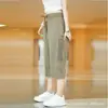 Pantalones de Verano Finos de Siete Puntos para Hombre Sueltos Rectos Casuales Transpirables Versátiles Universales de Verano Talla Grande Ligeramente Elásticos
