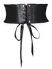 Em estoque Feminino cintura borla cadarço emagrecedor cinto renda largo cintura laço moda cinto decorativo