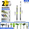 Pértiga telescópica de aleación de aluminio personalizada 1m-10m óxido negro más pintura de pértiga herramientas de jardinería pértiga de extensión Amazon