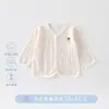 Chamarra Cardigan de Bebé Jingqi Verano Delgado Camisa para Aire Acondicionado para Salidas de Bebés, Top para Niñas, Tejido de Protección Solar para Niños