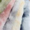 1000g coelho cabelo bolha coelho tie dye simples tapete sofá almofada travesseiro tecido
