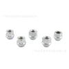 Parafuso de cubo de roda de automóvel 21mm aço furo passante tampa de parafuso modificada flange universal tampa de parafuso curta 1.5