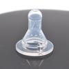 Chupón de calibre estándar ordinario chupón de silicona leche materna chupón de sensación real biberón proveedor de productos para bebés