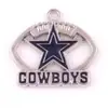 Comercio Exterior Popular Amuletos de la NFL Colgante de Fútbol Accesorios de Joyería de Aleación DIY Pulsera Collar Pendientes Colgante
