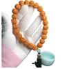 Ventas Directas de Fábrica de Pulseras Originales de Mano con Forma de Calabaza, Pulseras Pequeñas de Rudraksha, Venta al por Mayor en Grandes Cantidades