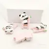 Dibujo Animado Lindo Panda Bambú Animal Pegamento de Crema Accesorios DIY de Resina Funda para Teléfono Móvil Cuerda para la Cabeza Material para Joyería de Taza de Agua
