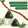 Jabón artesanal para el cuidado del cabello con hoja de Platycladus orientalis y cabello de Usman, mejora el frizz, nutre el cabello, jabón champú herbal fortalecedor del cabello