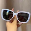 Gafas de Sol Estilo Nuevo, Gafas de Sol de Playa para Mujer, Anti-UV, Gafas Negras de Verano, Réplica de Estilo Callejero Coreano de Moda