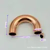 Soldadura de Tubería de Cobre en Forma de U Engrosada con Doblez Pequeño en U a 180 Grados, 7-54mm Accesorios de Refrigeración para Aire Acondicionado