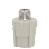 Conector Recto de Rosca Macho para Tubería de Fusión en Caliente PPR 1/2 Pulgada/3/4 Pulgada Accesorios para Tubería de Agua Anti-Fugas