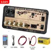 Amplificador Bluetooth Soporta 12V24V220V Audio para el Hogar y Exterior Placa Base Amplificador Universal de Alta Potencia