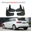 Adecuado para Audi A3 Hatchback y Sedán Guardabarros, Defensas, Accesorios para Coche 2014-2016