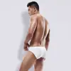 Ropa Interior para Hombre de Verano Calzoncillos de Cintura Media Casual y Cómoda Popular Letra Sin Costuras Alta Elasticidad Cómodo Transpirable Versión de Calidad