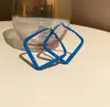 Pendientes de aro de color caramelo con pasador de plata 925 nuevos y modernos de acrílico para otoño e invierno pendientes exagerados en forma de C pendientes pendientes