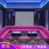 Estilo industrial bar Qingba música barbacoa tienda de té con leche tarjetero KTV sofá tema hotel tarjetero mesa de centro combinación