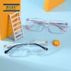 Nuevos lentes para niños con luz anti-azul, gafas de red para lecciones, gafas para hombres y mujeres, gafas planas para la miopía infantil, montura JH2023-31
