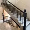 Corrimão de Escada em Liga de Alumínio Auto-Instalação Casa Autoconstruída Corrimão de Madeira Maciça Haste de Puxar Guarda-Corpo de Varanda Viga de Vila Cerca de Pátio Externo