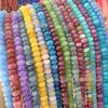 5x 8mm turmalina aguamarina amatista lavanda color calcedonia cuentas de ábaco cuentas sueltas cuentas de rueda diy al por mayor