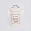 Latas de Chá de Metal Latas de Armazenamento de Ferro Densas com Anel de Vedação Potes de Armazenamento à Prova de Umidade Lanches Nozes Melão Setty Latas de Açúcar