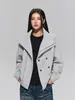 Sudadera con capucha y cárdigan de doble botonadura con cuello alto, marca de diseño de moda, para hombre y mujer, otoño, estilo callejero alto, nicho, estilo corte, chaqueta Napoleón