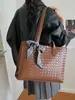 Bolsa de Hombro de Verano para Mujer 2026, Casual, Elegante, Única, Gran Capacidad, Textura Simple, Nueva Bolsa de Hombro Única