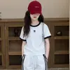 Conjunto Súper Elegante de Estilo Coreano para Niñas con un Toque de Alta Gama, Nuevo Hermoso Pantalón de Verano para Niños 2026, Ropa de Verano de Moda