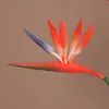 Flores de Ave-do-Paraíso Mini Artificiais Mais Vendidas Transfronteiriças, Plantas Verdes para Construção de Jardim, Decorações de Folhagem Falsa, Adereços de Fotografia