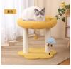 Arranhador de Gato Nuvem de Três Níveis Casa de Gato Integrada Suporte para Gato Brinquedos para Gato Poste Arranhador Suprimentos para Animais de Estimação