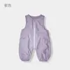 Pantalones con peto y cremallera sin mangas a prueba de tres usos para niños y niñas Ropa exterior Pantalones Moda Casual Otoño e Invierno Mono con forro polar