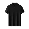 195g 60s Algodão Modal Mercerizado Sem Costura Gola Termocolada Camisa POLO Roupa de Trabalho da Empresa Bordado Impressão