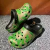 Zapatos Croc Transfronterizos Zapatos Croc de Hombre de Minecraft Sandalias Antideslizantes Zapatillas Unisex de Punta Cerrada