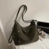 Bolsa de Ombro Nova Estilo Primavera 2026 Retrô Fashionável e Elegante de Aparência Sofisticada para Trabalhadores de Escritório no Trajeto Bolsa Tote Retrô