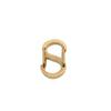 Acero inoxidable S-shaped retorcido DIY hebilla de joyería accesorios para bolso hebilla de conexión de colgante Galvanoplastia al vacío Accesorios Al por mayor