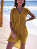 Verão 2024 Europeu e Americano Mais Vendido Vestido Sexy Amazon Sexy Decote V Meio Cardigã Sem Mangas