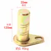 Acessórios de Pino para Empilhadeira Conjunto Completo Pino de Graxa Resistente ao Desgaste Eixo Pino Eixo do Balancim da Empilhadeira Pequena Pino do Braço da Pá Mingyu