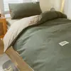 Colcha, Ropa de Cama, Juego de Seis Piezas de Ropa de Cama de Algodón Puro, Juego de Tres Piezas para Colchón de Dormitorio de Estudiante Individual, Estilo Simple para Cuatro Estaciones