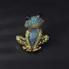 Broches de Traje de Animal de Alta Gama de Venta Caliente Transfronteriza Europea y Americana para Hombres y Mujeres, Pines de Solapa de Ropa Versátiles y de Moda Personalizados con Incrustaciones de Diamantes de Aleación