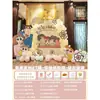 Decoración para el Primer Cumpleaños de Niño Tema Crayon Shin-Chan Tablero KT Decoración Mes Completo Cien Días Bebé Fondo de Pared con Globos