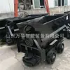 Vagão de Mina de Descarregamento Lateral com Trilho Curvo de Lado Único, Veículo de Transporte de Mina Subterrânea, Vagão de Mina de Descarregamento Lateral Mcc1.5-9