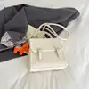 Mochila Transfronteriza Estilo Coreano con Bloques de Color para Mujer, Nueva Bolso Cruzado de Nicho en Relieve 2026, Mochila Escolar Pequeña Estilo Universitario