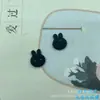 Botões de Plástico de Coelho Colorido Fofo Formato de Animal Botões de Plástico para Roupas Infantis Botões Decorativos Plásticos Artesanais DIY para Crianças