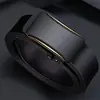 Cinto Popular Masculino Transfronteiriço com Fivela Automática Sem Dentes Fivela de Liga Cinto Casual Versátil Negócios Fabricante Atacado Dropshipping