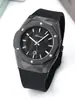 Denvosi Reloj de Pulsera de Cuarzo Octagonal Personalizado para Hombres con Correa de Silicona, Resistente al Agua, con Fecha, Superventas Transfronterizo para Hombres