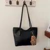 Bolso de mujer vintage de alta gama, popular en otoño e invierno 2026, bolso de hombro versátil con textura, bolsa de mano de gran capacidad
