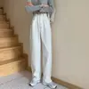 Jeans Preto de Barra Reta Feminino Cintura Alta 2021 Novo Estilo Coreano Primavera e Outono Solto Tamanho Grande Emagrecedor Calças de Perna Larga